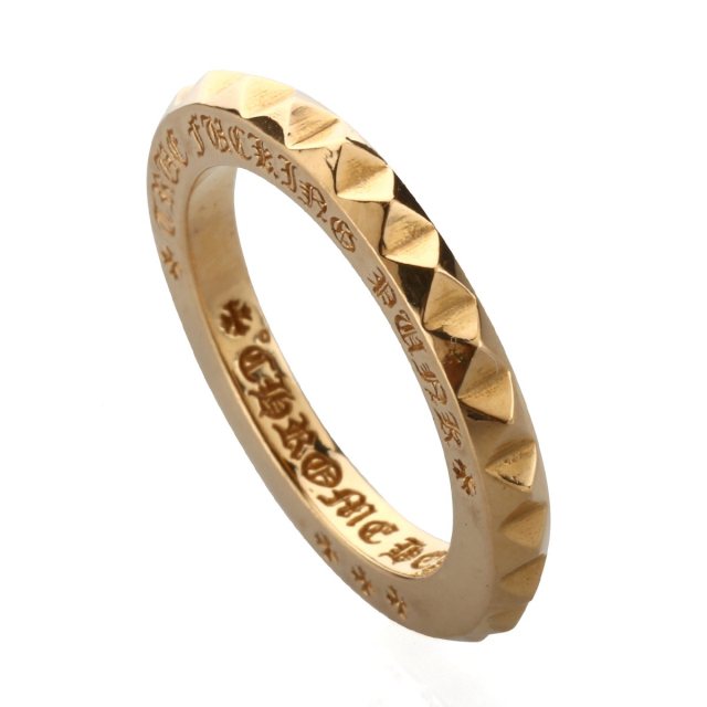 Chrome Heartsレプリカ クロムハーツ【Chrome Hearts】K22 トゥルーファッキンパンクリング Big punk 22K